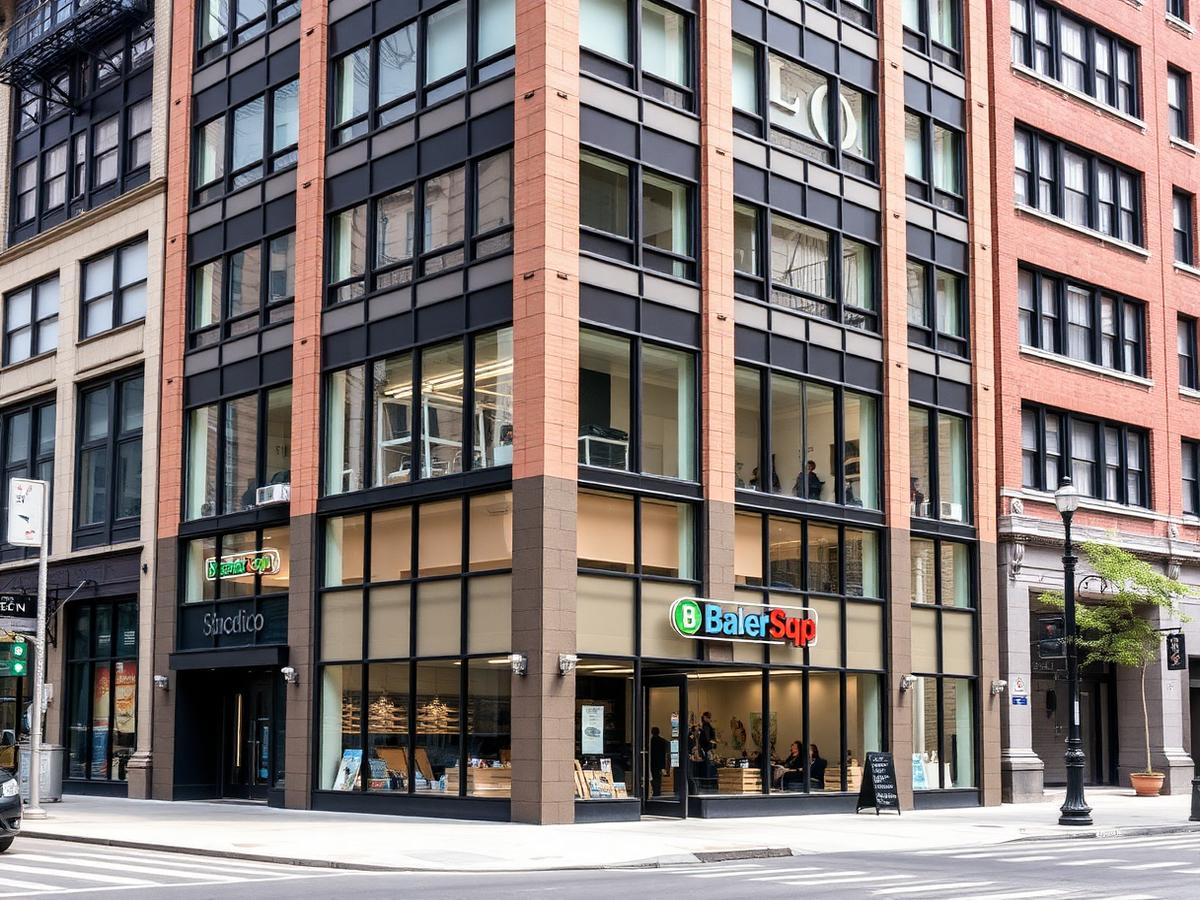 Commercial office and retail building in the five boroughs